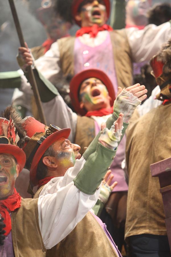 FOTOS: coro 'Los chimenea' en la Gran Final